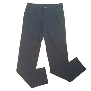 NEW Lululemon Athletica Navy Straight Leg Pants Lightweight Activewear Slacks 30